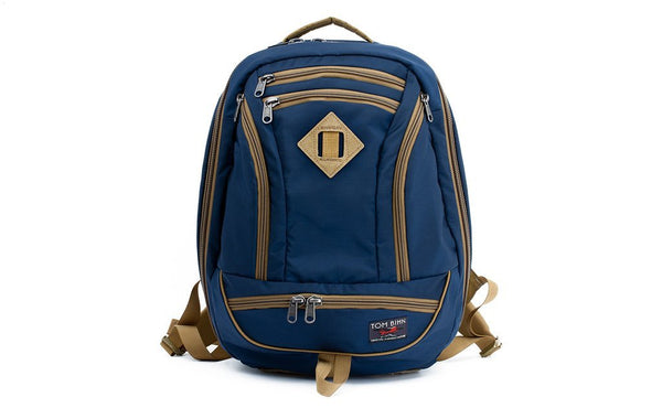 A face shot of the Guide's Edition Synik 22 in Navy (dark blue) 420 Parapack.